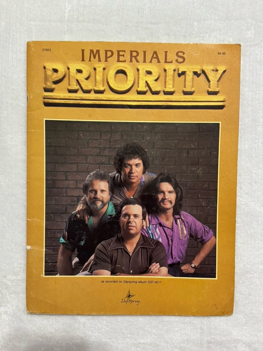 Imperials Priority 1981 Sheet Music Songbook Dayspring Michael Omartian